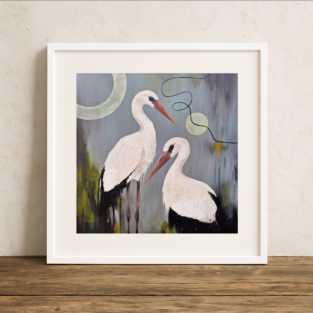 The Sacred Pair - Print on Fine Art Paper