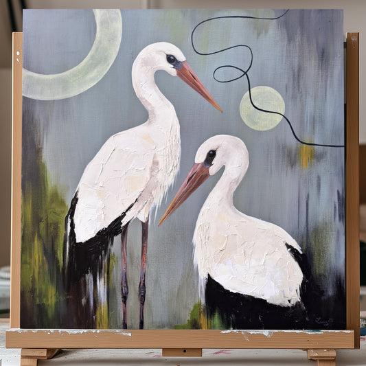 The Sacred Pair - Original Painting